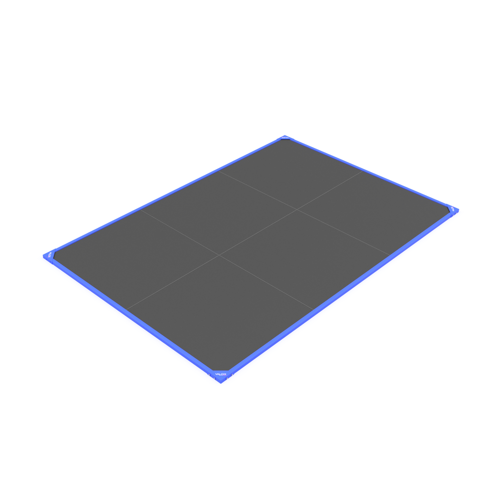 Plateau 2x3m 100% dalles caoutchouc