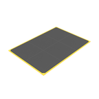 Plateau 2x3m 100% dalles caoutchouc