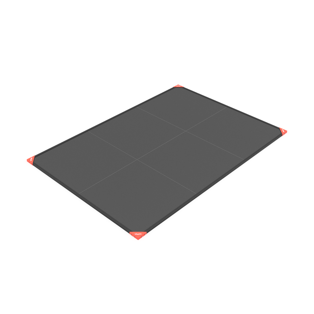 Plateau 2x3m 100% dalles caoutchouc