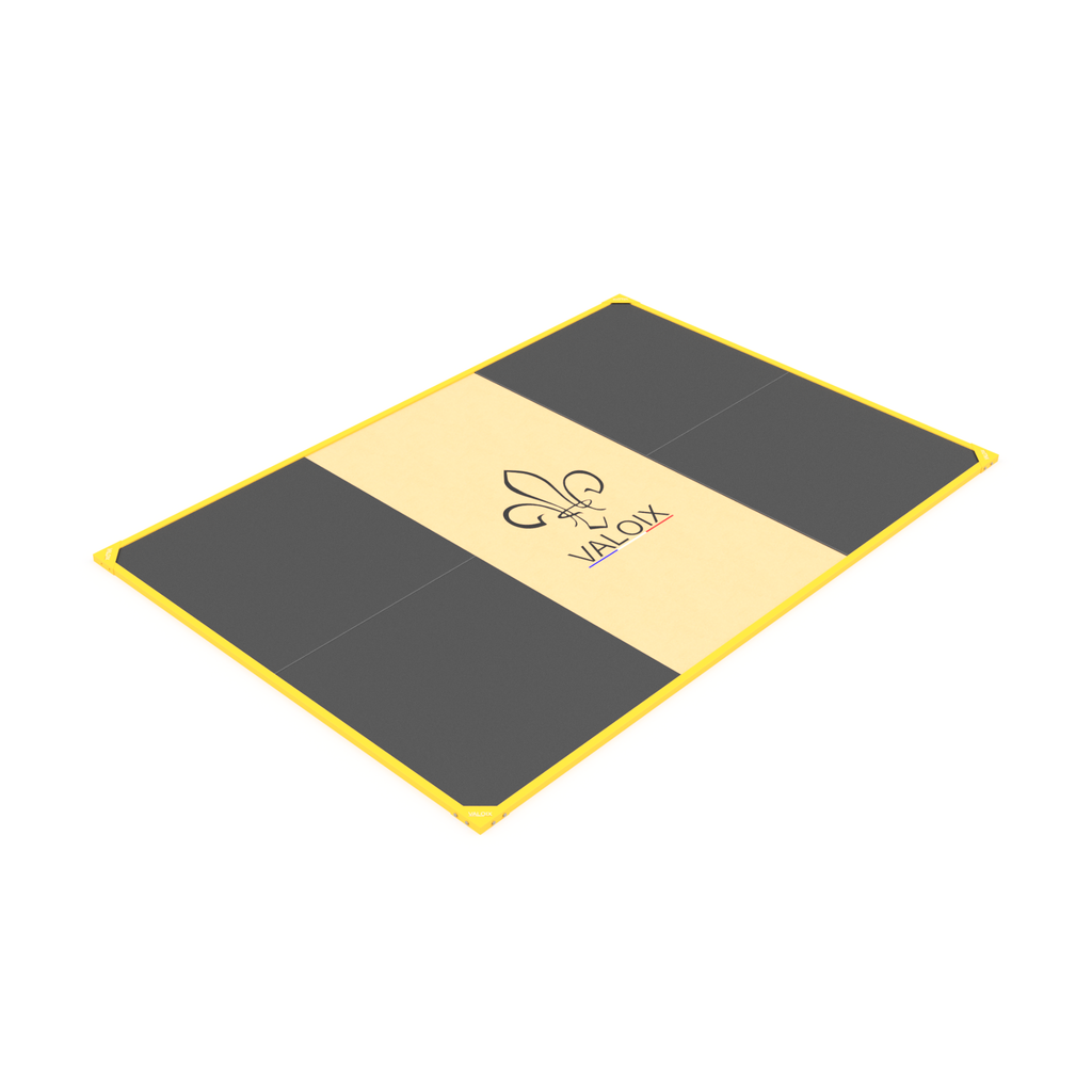 Plateau 2x3m 100% dalles caoutchouc