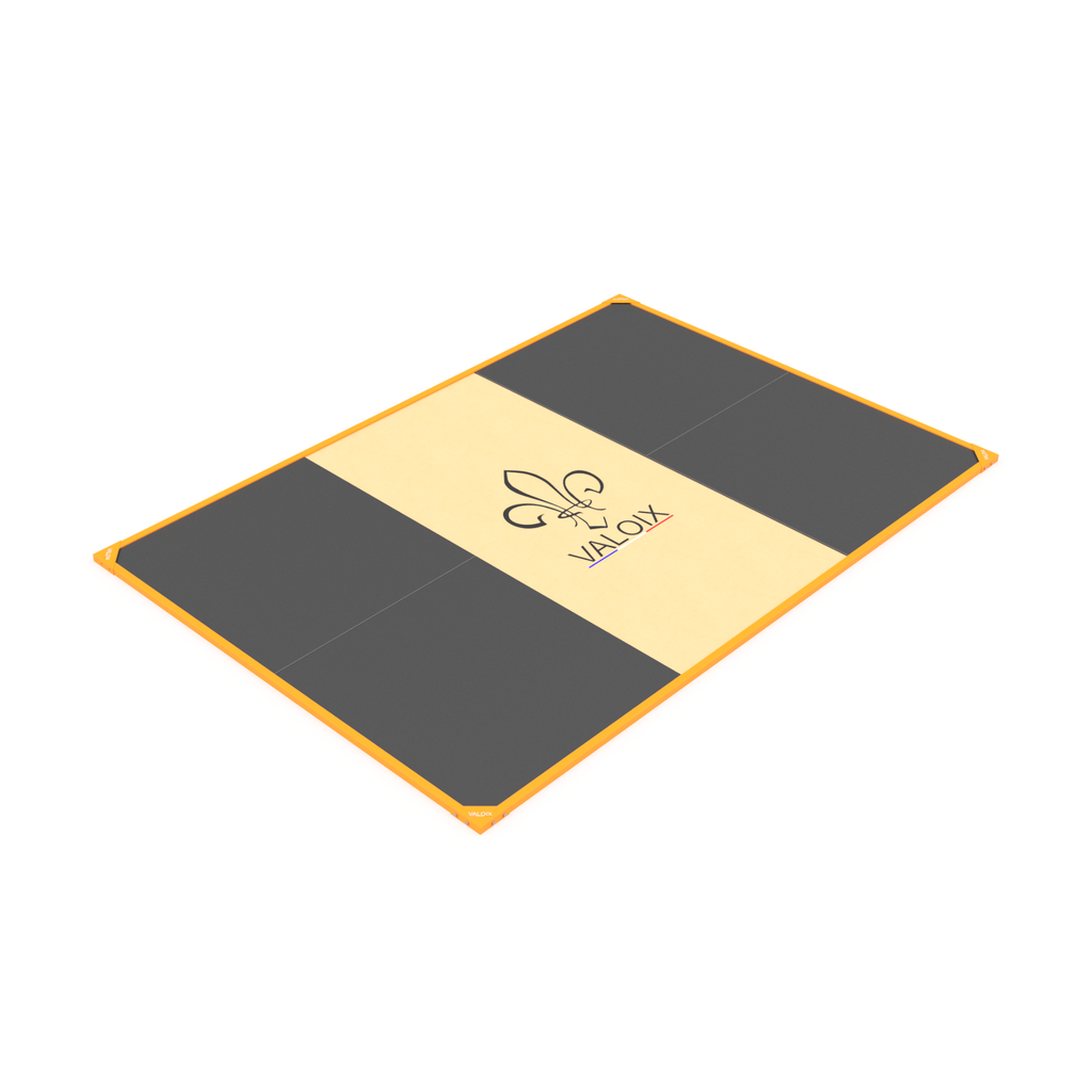 Plateau 2x3m 100% dalles caoutchouc